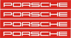 HighgateHouse Decals for Porsche Calipers