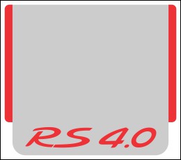 HighgateHouse ngine Lid Decals for Porsche 997 RS 4.0