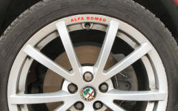 Alfa Romeo Wheel Rim Decals by HighgateHouse