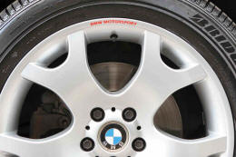 BMW MOTORSPORT Wheel Rim Decals by HighgateHouse