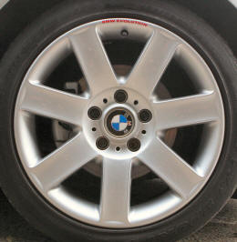 BMW EVOLUTION Wheel Rim Decals by HighgateHouse