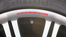 BMW Ultimate Driving Machine Wheel Rim Decals by HighgateHouse