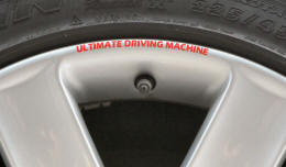 BMW Ultimate Driving Machine Wheel Rim Decals by HighgateHouse