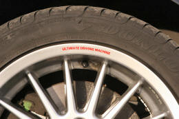 BMW Ultimate Driving Machine Wheel Rim Decals by HighgateHouse