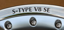 HighgateHouse Decals for Jaguar S-Type V8 SE Wheels