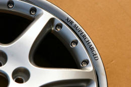 HighgateHouse Decals for Jaguar XJR Supercharged Wheels