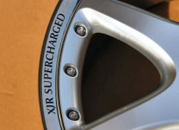 HighgateHouse Decals for Jaguar XJR Supercharged Wheels