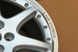 HighgateHouse Decals for Jaguar X-Type Sovereign Wheels