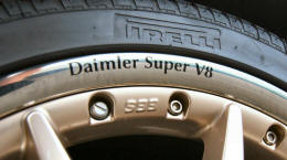 HighgateHouse Decals for Daimler Super V8 Wheels