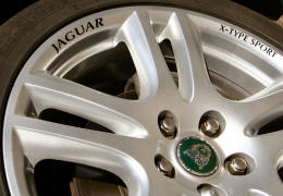 HighgateHouse Decals for Jaguar X-Type Sport Wheels