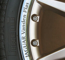 HighgateHouse Decals Jaguar Vanden Plas Wheels