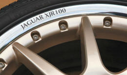 HighgateHouse Decals for Jaguar XJR100 Wheels