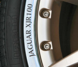 HighgateHouse Decals for Jaguar XJR100 Wheels