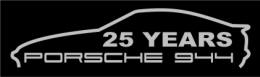 HighgateHouse 25 years anniversary decal for Porsche 944