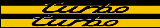 HighgateHouse Side Script decals for Porsche 944 Turbo