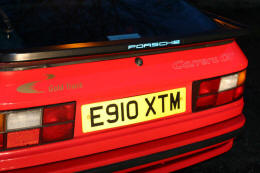 HighgateHouse PORSCHE decal for 944 rear spoiler