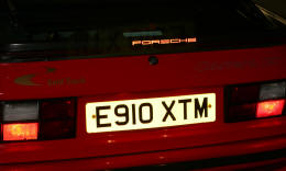 HighgateHouse PORSCHE decal for 944 rear spoiler