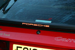 HighgateHouse PORSCHE decal for 944 rear spoiler