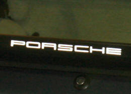 HighgateHouse PORSCHE decal for 944 rear spoiler