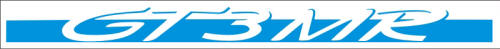 HighgateHouse GT3MR Manthey Racing Side Script Decals for Porsche 996
