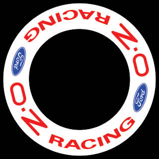 HighgateHouse Wheel Rim Decals - O.Z FORD Racing centre