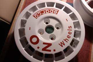HighgateHouse Wheel Rim Decals - O.Z Racing centre