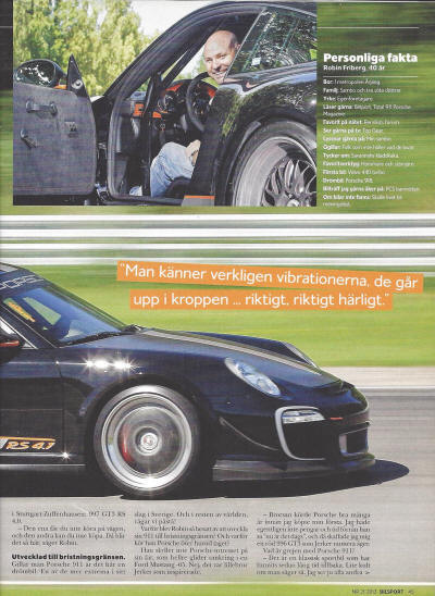 HighgateHouse Customer Car - Robin Friberg 997 RS 4.1