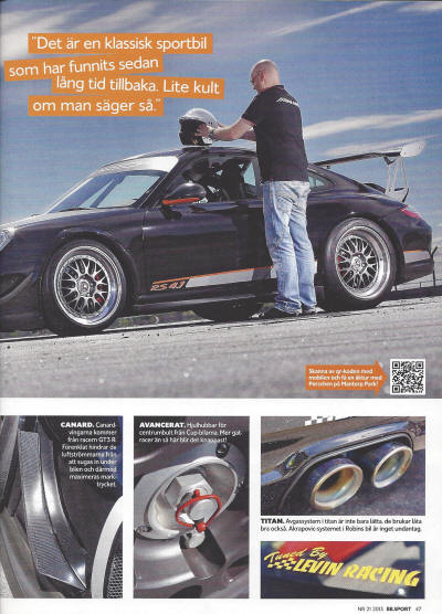 HighgateHouse Customer Car - Robin Friberg 997 RS 4.1