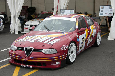 HighgateHouse Customer Car - Alfa 156 super Tourer livery restored for John Clonis & Phil Donaghy at CTR Racing to how the car looked when  Fabrizio Giovanardini raced in 1998