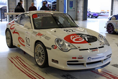 HighgateHouse Customer car - Glenn McManamin's Porsche 996 GT3 Cup car contesting the Porsche Club Championship