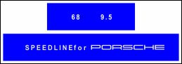 HighgateHouse Decals for Speedline Rims - Porsche 964 Cup 1992-