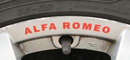 Alfa Romeo Wheel Rim Decals by HighgateHouse