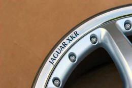 HighgateHouse Decals for Jaguar XKR Wheels