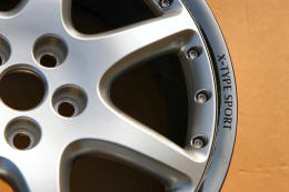 HighgateHouse Decals for Jaguar X-Type Sport Wheels