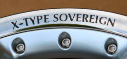 HighgateHouse Decals for Jaguar X-Type Sovereign Wheels
