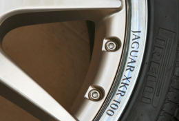 HighgateHouse Decals for Jaguar XKR100 Wheels