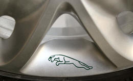 HighgateHouse Jaguar Leaper Decals for Jaguar Wheels