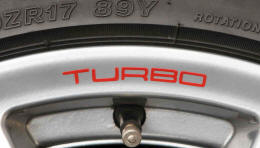 TURBO Wheel Rim Decals by HighgateHouse