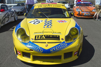 HighgateHouse Customer Car - Porsche GT3 996 Lemans livery restoration for CTR Racing John Clonis