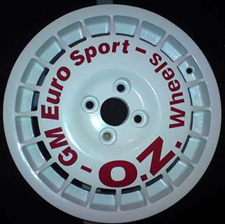 HighgateHouse Wheel Rim Decals - O.Z Vauxhall / GM
